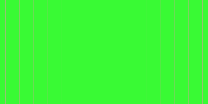 #39fa34, #caa393 vertical lines, two pixels wide, fifty-two pixels apart