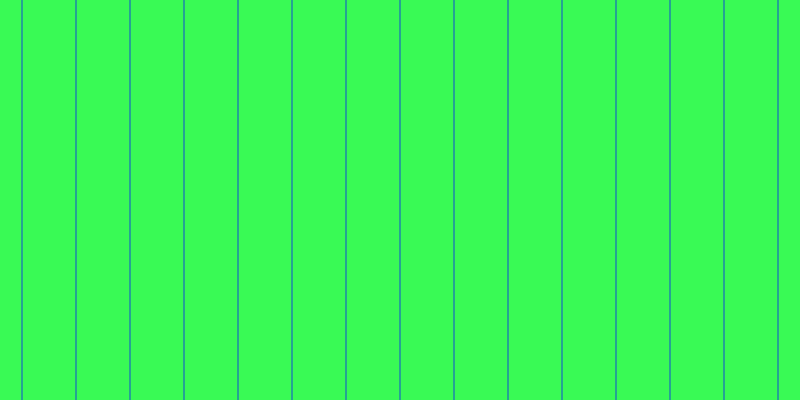 #39fa55, #25a393 vertical lines, two pixels wide, fifty-two pixels apart