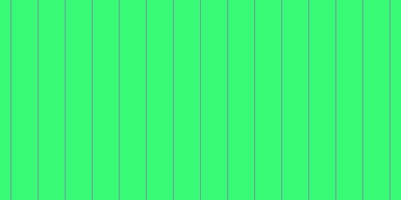 #39fa76, #67a393 vertical lines, two pixels wide, fifty-two pixels apart
