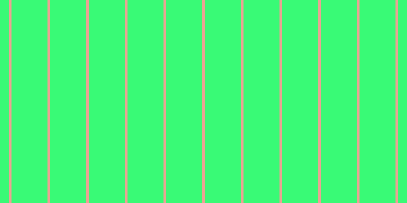 #39fa76, #eba393 vertical lines, five pixels wide, seventy-one pixels apart