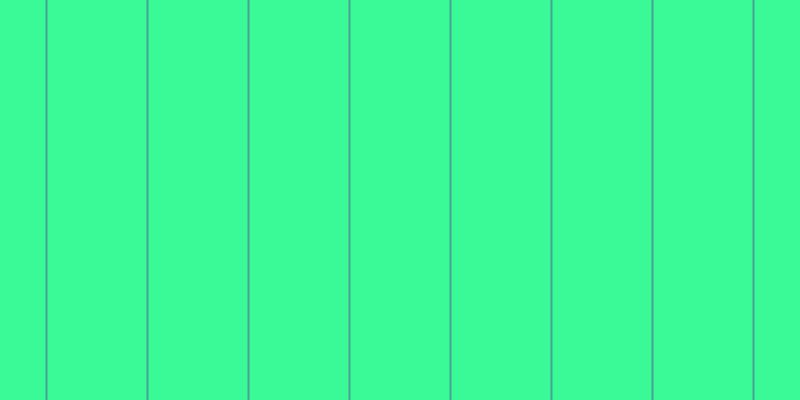 #39fa97, #46a393 vertical lines, two pixels wide, ninety-nine pixels apart