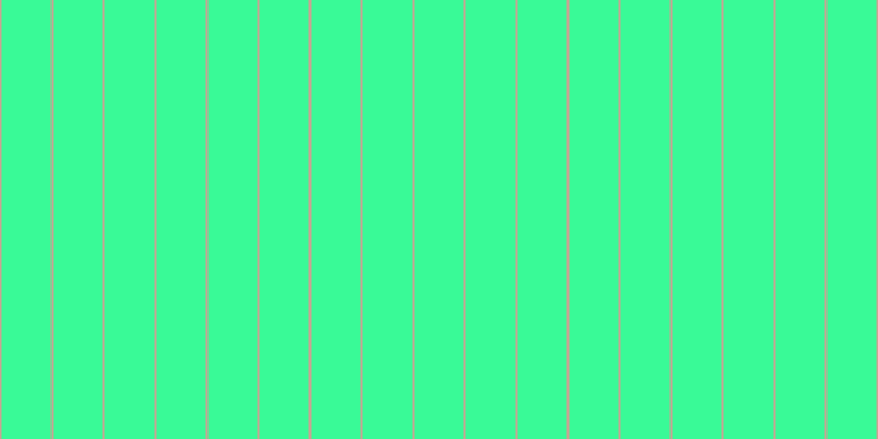 #39fa97, #caa393 vertical lines, two pixels wide, forty-five pixels apart