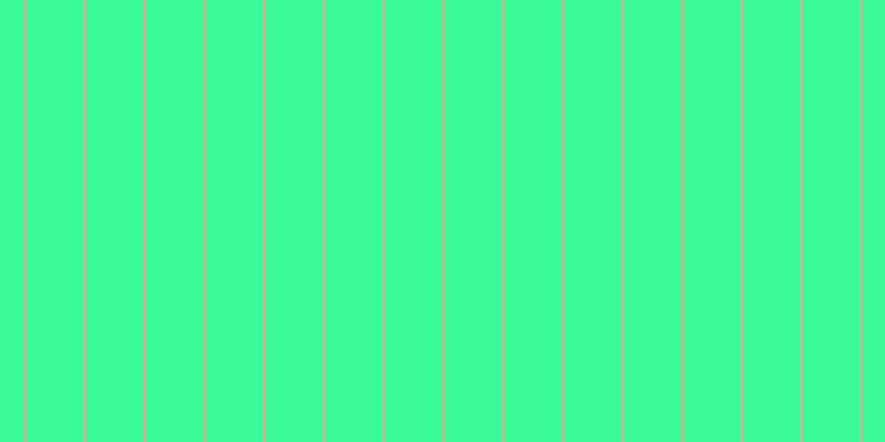 #39fa97, #eba393 vertical lines, two pixels wide, fifty-two pixels apart
