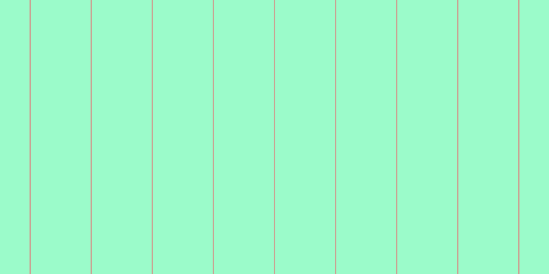 #39fa97 (50%), #caa393 vertical lines, two pixels wide, eighty-seven pixels apart