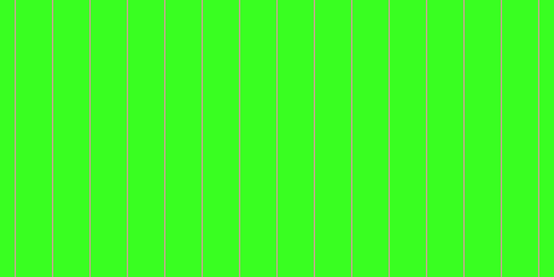 #39ff21, #caa393 vertical lines, two pixels wide, fifty-two pixels apart