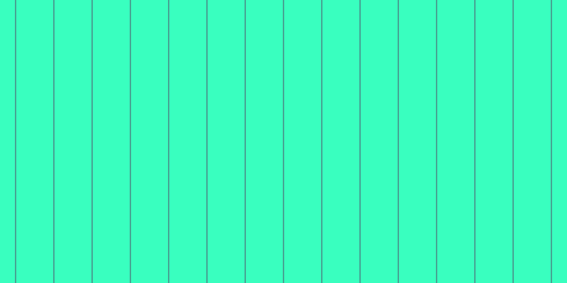 #39ffbf, #46a393 vertical lines, two pixels wide, fifty-two pixels apart