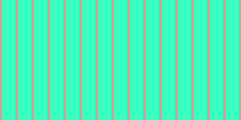 #39ffbf, #caa393 vertical lines, nine pixels wide, forty-four pixels apart