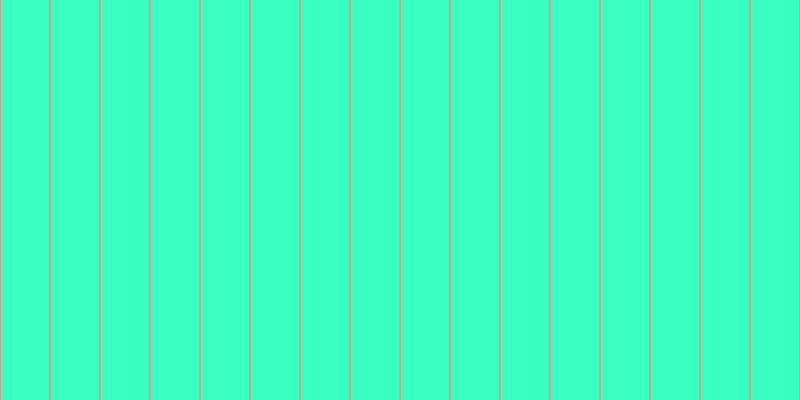 #39ffbf, #caa393 vertical lines, two pixels wide, forty-eight pixels apart