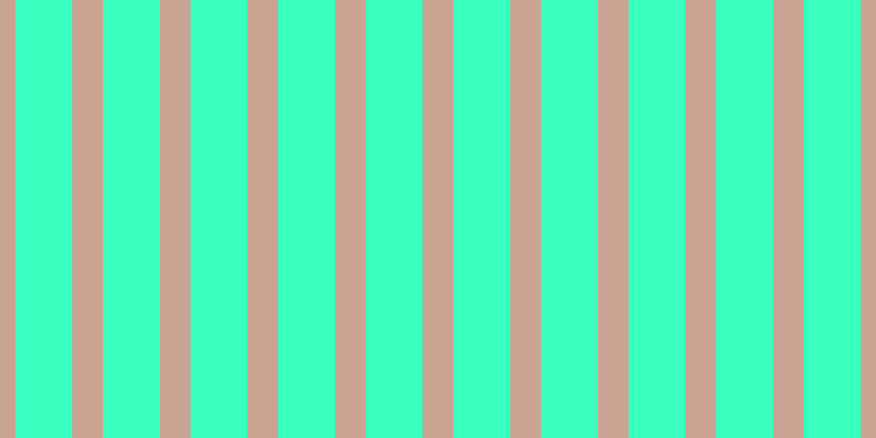 #39ffbf, #caa393 vertical lines, twenty-eight pixels wide, fifty-two pixels apart