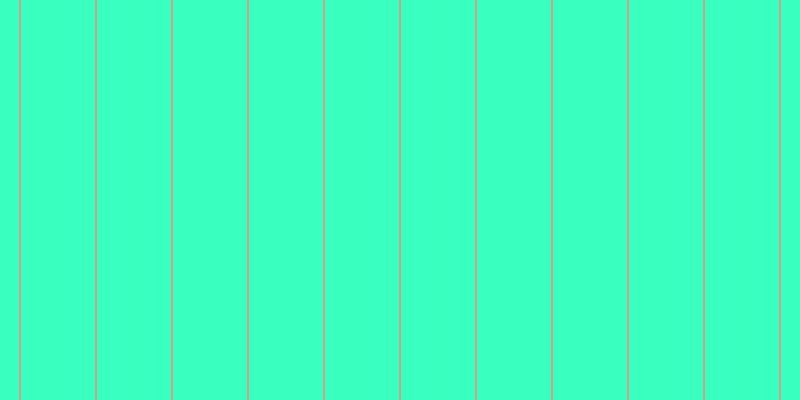 #39ffbf, #caa393 vertical lines, two pixels wide, seventy-four pixels apart