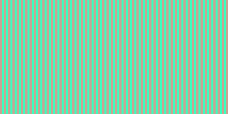 #39ffbf, #caa393 vertical lines, eight pixels wide, seven pixels apart