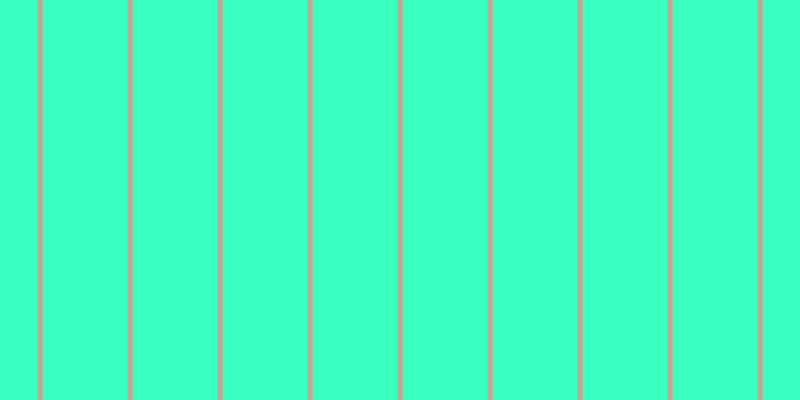 #39ffbf, #caa393 vertical lines, five pixels wide, eighty-five pixels apart