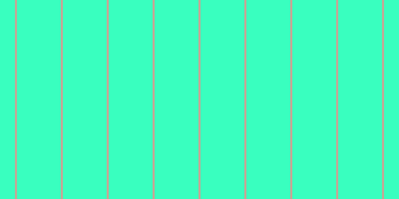 #39ffbf, #caa393 vertical lines, four pixels wide, eighty-eight pixels apart