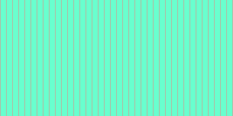 #39ffbf (75%), #caa393 vertical lines, two pixels wide, nineteen pixels apart