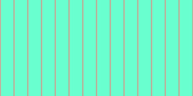 #39ffbf (75%), #caa393 vertical lines, five pixels wide, fifty-two pixels apart