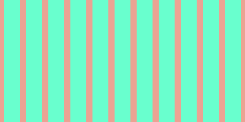 #39ffbf (75%), #eba393 vertical lines, twenty pixels wide, fifty-two pixels apart