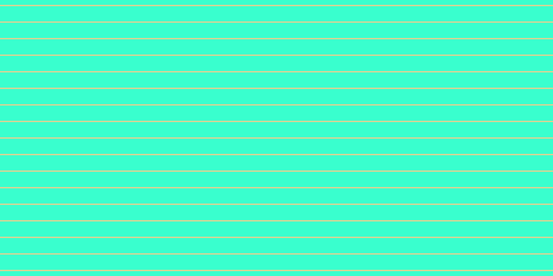 #39ffce, #dbd393 horizontal lines, two pixels wide, twenty-two pixels apart