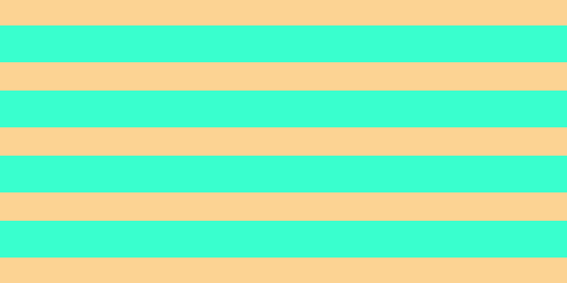 #39ffce, #fcd393 horizontal lines, forty pixels wide, fifty-two pixels apart