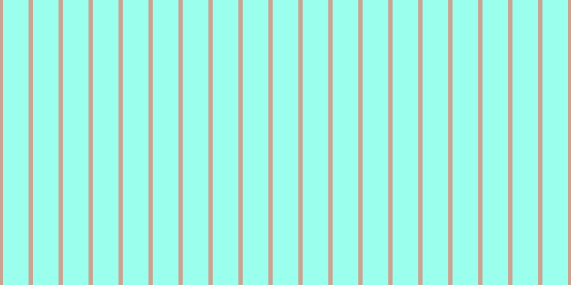 #39ffe0 (50%), #caa393 vertical lines, six pixels wide, thirty-six pixels apart