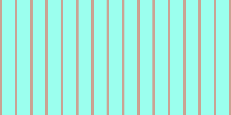 #39ffe0 (50%), #caa393 vertical lines, nine pixels wide, forty-four pixels apart