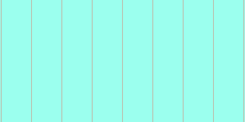 #39ffe0 (50%), #caa393 vertical lines, two pixels wide, ninety-seven pixels apart