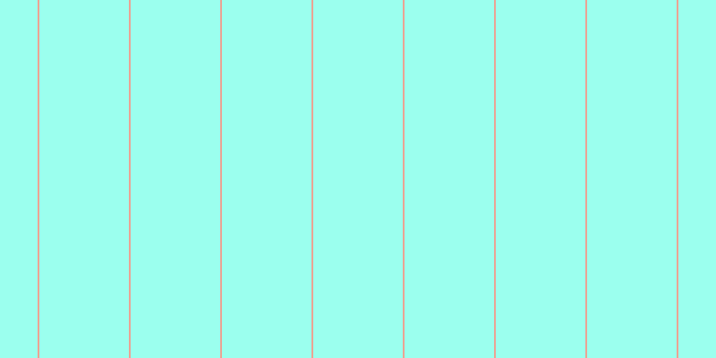 #39ffe0 (50%), #eba393 vertical lines, two pixels wide, one hundred pixels apart