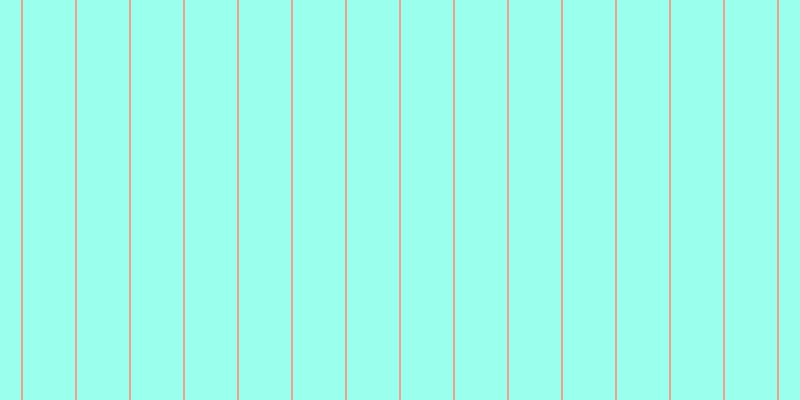 #39ffe0 (50%), #eba393 vertical lines, two pixels wide, fifty-two pixels apart