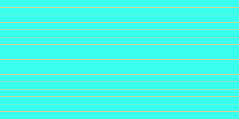 #39ffef, #dbd393 horizontal lines, two pixels wide, twenty-three pixels apart