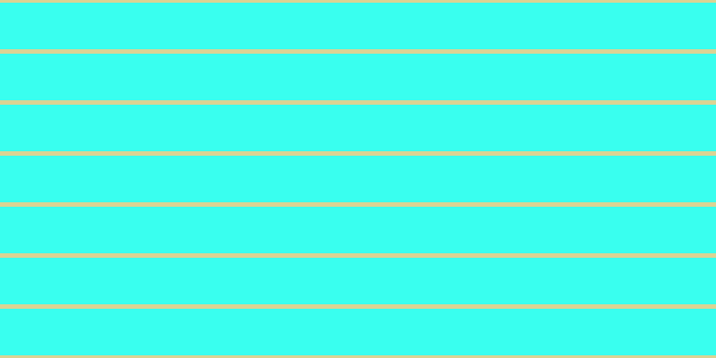 #39ffef, #dbd393 horizontal lines, five pixels wide, fifty-two pixels apart