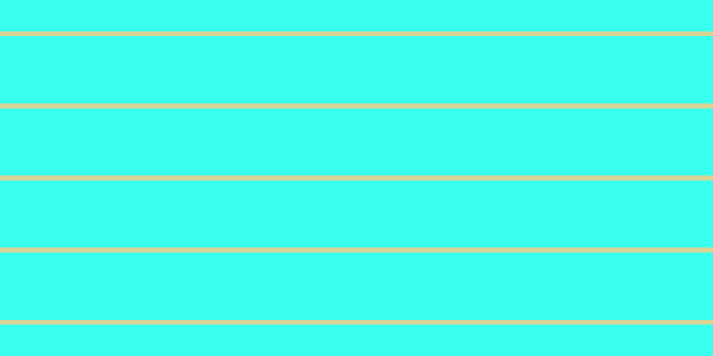 #39ffef, #dbd393 horizontal lines, five pixels wide, seventy-six pixels apart