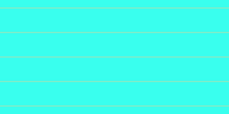 #39ffef, #dbd393 horizontal lines, two pixels wide, eighty-four pixels apart