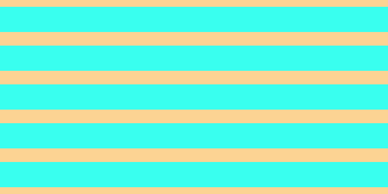 #39ffef, #fcd393 horizontal lines, twenty-eight pixels wide, fifty-two pixels apart