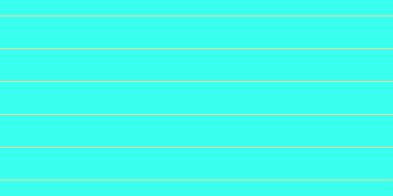 #39ffef, #fcd393 horizontal lines, two pixels wide, sixty-five pixels apart