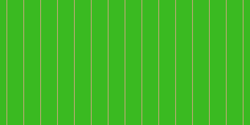 #3aba21, #eba393 vertical lines, two pixels wide, fifty-two pixels apart