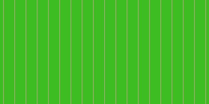 #3dbd21, #caa393 vertical lines, two pixels wide, forty-one pixels apart