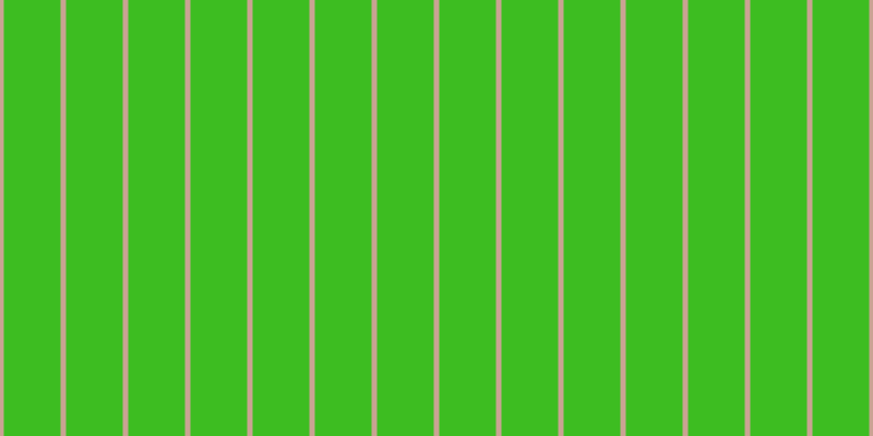 #3dbd21, #caa393 vertical lines, five pixels wide, fifty-two pixels apart