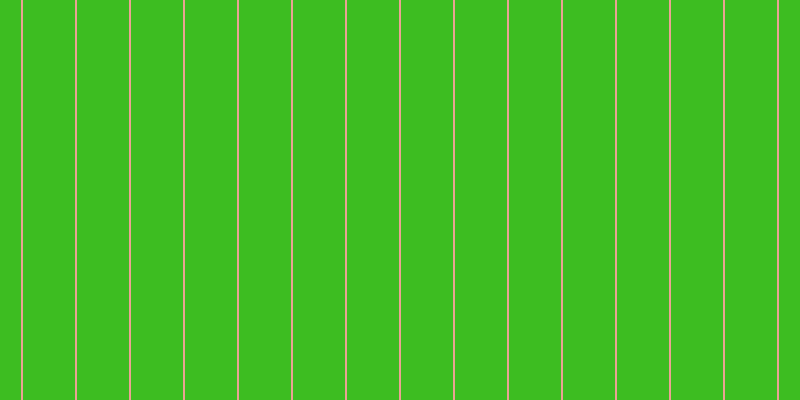 #3dbd21, #eba393 vertical lines, two pixels wide, fifty-two pixels apart