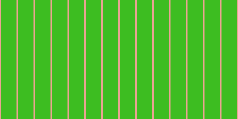 #3dbd21, #eba393 vertical lines, five pixels wide, fifty-two pixels apart