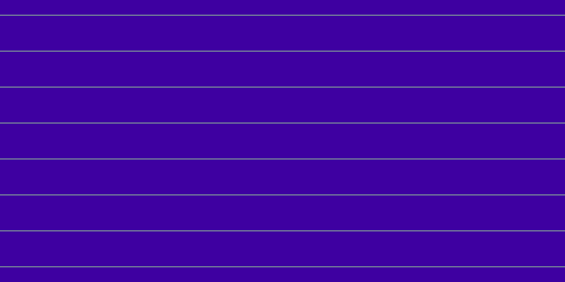 #3e00a1, #99d393 horizontal lines, one pixels wide, fifty pixels apart