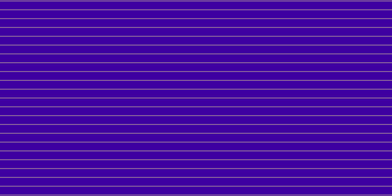 #3e00a1, #dbd393 horizontal lines, one pixels wide, seventeen pixels apart
