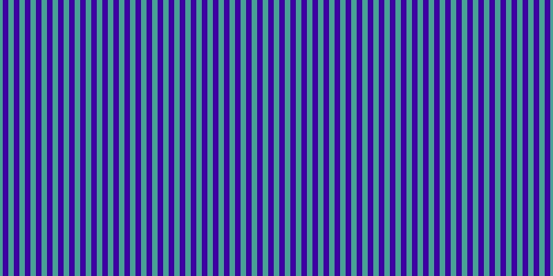 #3e00a1, #46a393 vertical lines, eight pixels wide, eight pixels apart