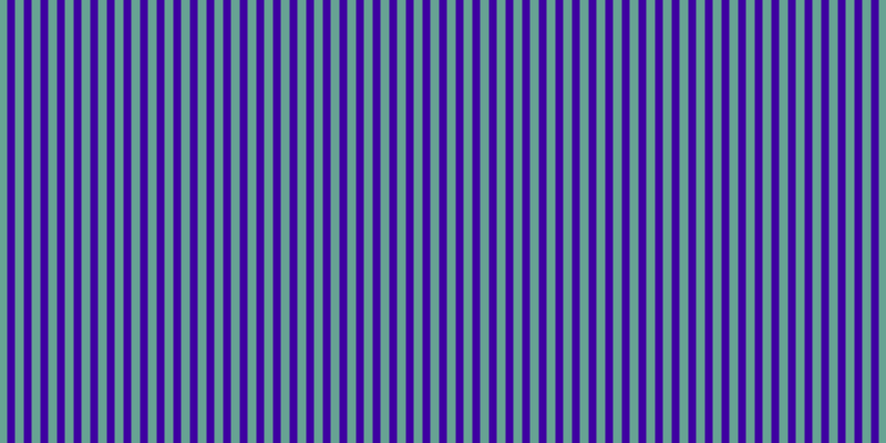 #3e00a1, #67a393 vertical lines, eight pixels wide, seven pixels apart