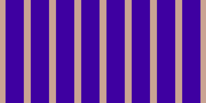 #3e00a1, #caa393 vertical lines, twenty-seven pixels wide, seventy-one pixels apart
