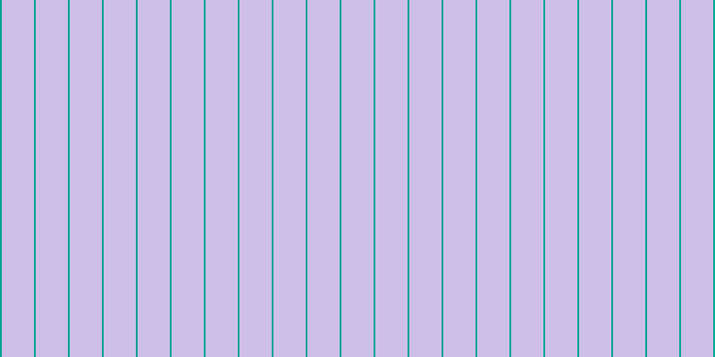 #3e00a1 (25%), #04a393 vertical lines, two pixels wide, thirty-six pixels apart