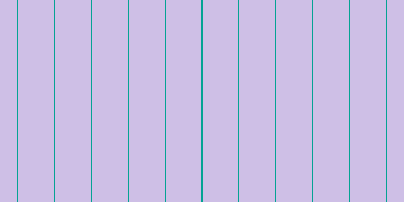 #3e00a1 (25%), #04a393 vertical lines, two pixels wide, seventy-one pixels apart