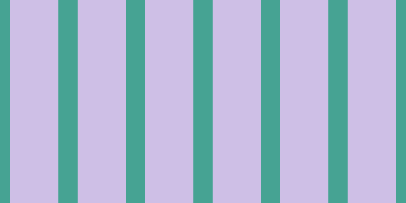 #3e00a1 (25%), #46a393 vertical lines, thirty-eight pixels wide, ninety-five pixels apart