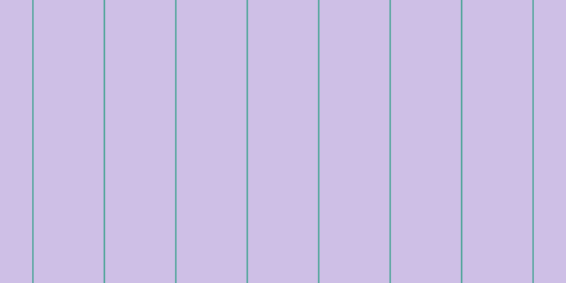 #3e00a1 (25%), #46a393 vertical lines, two pixels wide, ninety-nine pixels apart