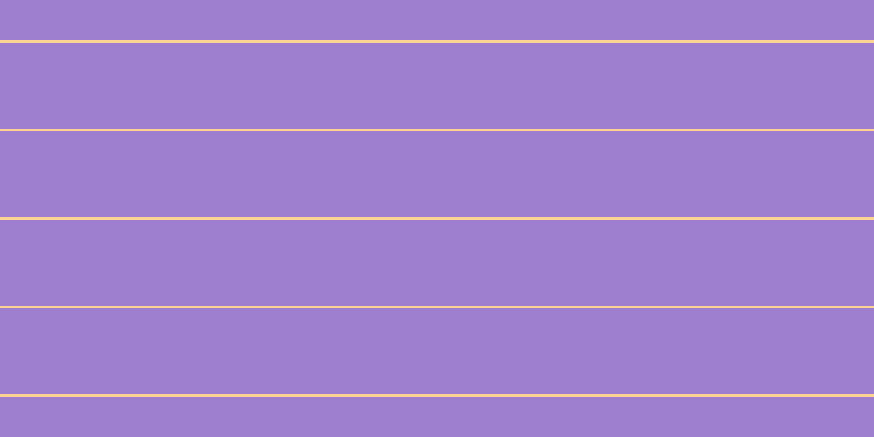 #3e00a1 (50%), #fcd393 horizontal lines, two pixels wide, seventy-nine pixels apart