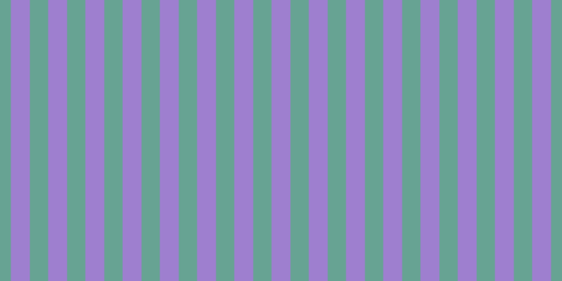 #3e00a1 (50%), #67a393 vertical lines, twenty-six pixels wide, twenty-seven pixels apart