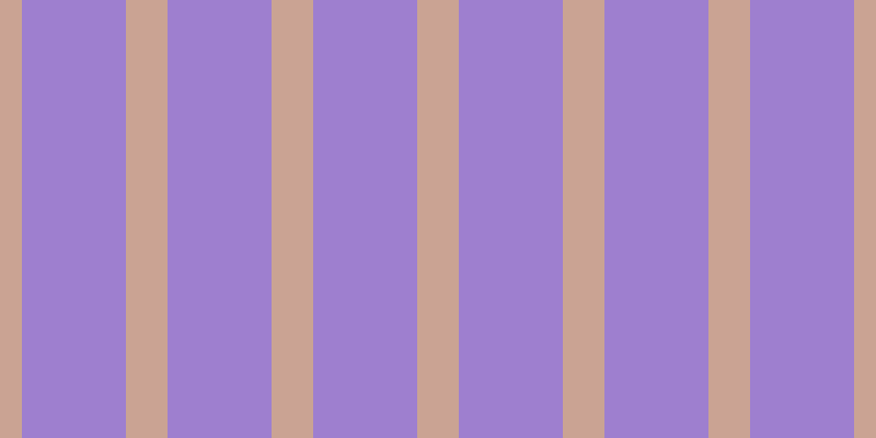 #3e00a1 (50%), #caa393 vertical lines, thirty-eight pixels wide, ninety-five pixels apart